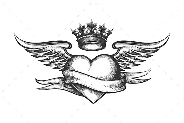 Heart with Crown  Wings and Ribbon Tattoo_pw.jpg