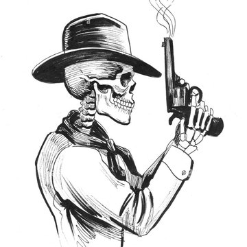 Inkeddead-cowboy-with-a-smoking-gun-ink-black-and-white-illustration-MN8J59_LI.jpg