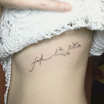 ТАТУ НА РЕБРАХ (19)