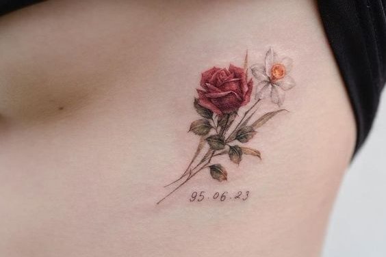 ТАТУ НА РЕБРАХ (34)