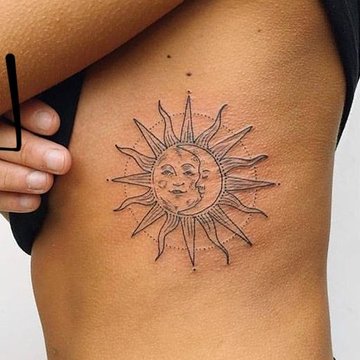 ТАТУ НА РЕБРАХ (47)