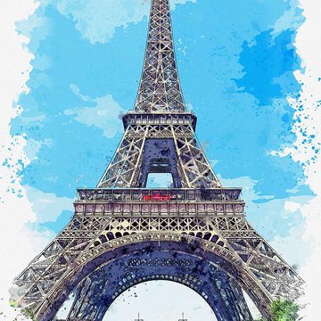 eiffel-tower-paris-france-3-watercolor-by-ahmet-asar-ahmet-asar.jpg