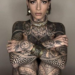 Татуировки на все тело