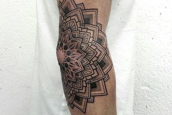 мужские тату на локте (12)