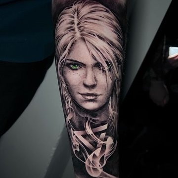 тату Ведьмак (13)