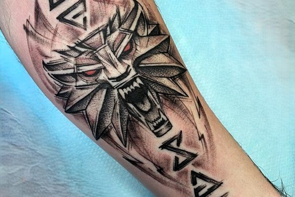 тату Ведьмак (24)