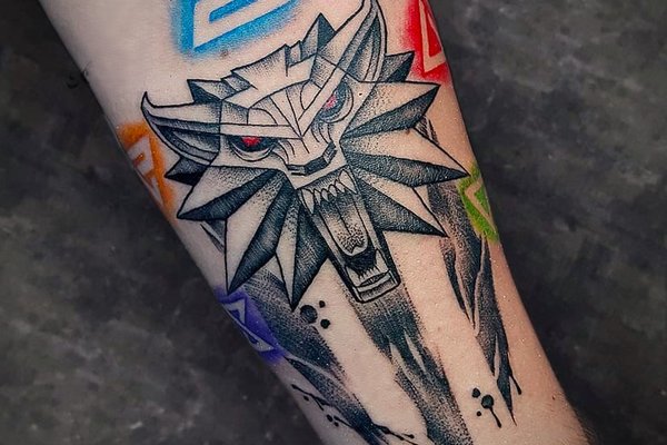 тату Ведьмак (29)