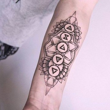 тату Ведьмак (4)