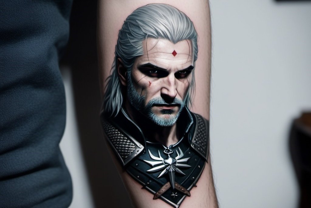 тату Ведьмак (7)