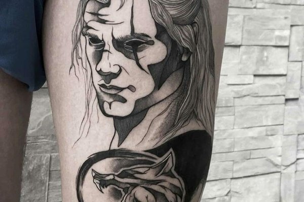 тату Ведьмак (9)