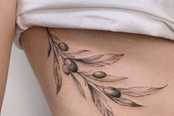 тату листья (2)