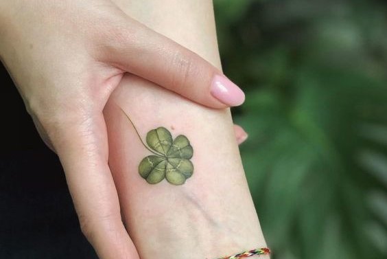 тату листья (49)