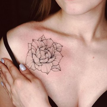 тату на ключице (13)