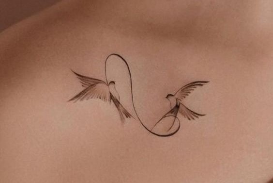 тату на ключице (10)