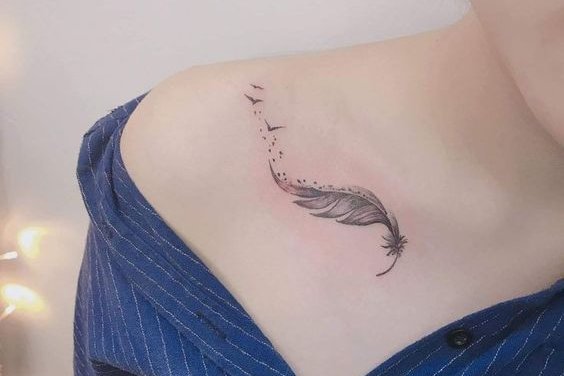 тату на ключице (39)