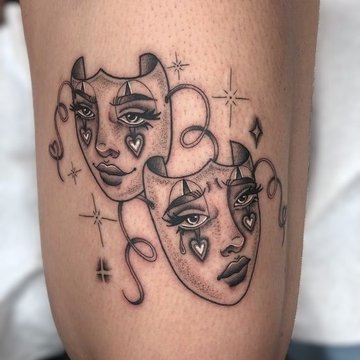 театральная маска (11)