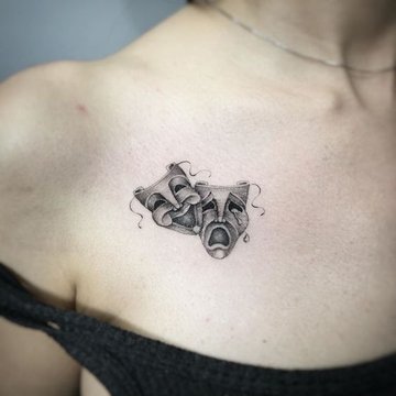 театральная маска (12)