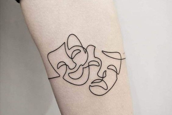 театральная маска (14)